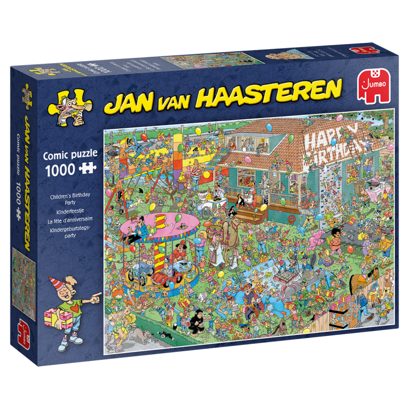 Jan van Haasteren Kinderfeestje - Puzzel - 1000 stukjes