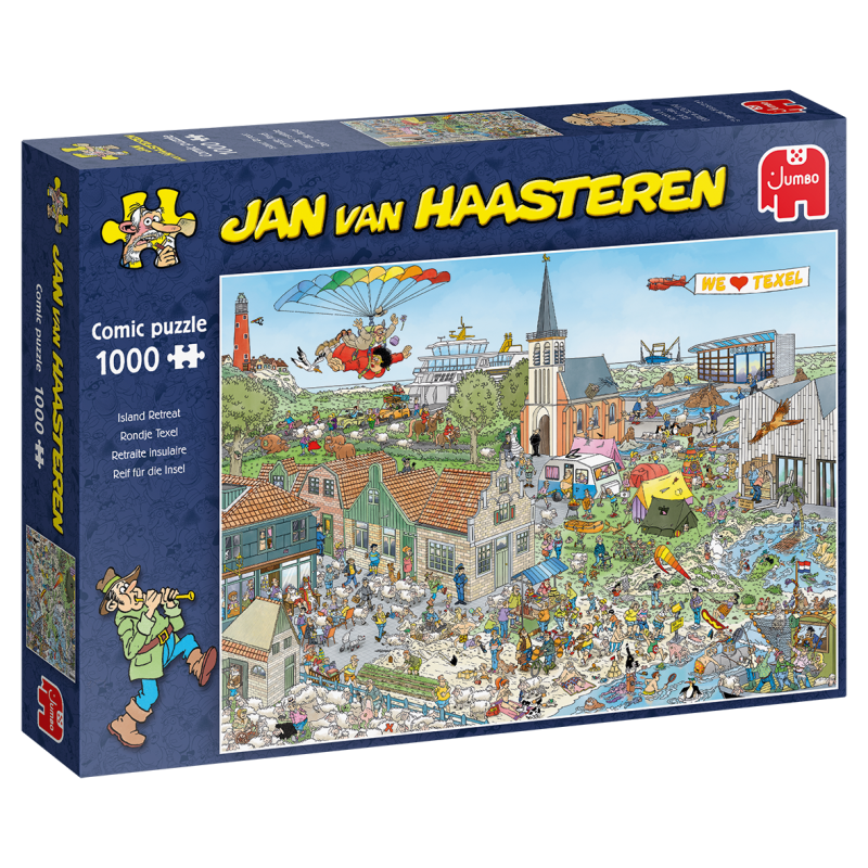 Jan Van Haasteren Rondje Texel - Puzzel - 1000 stukjes