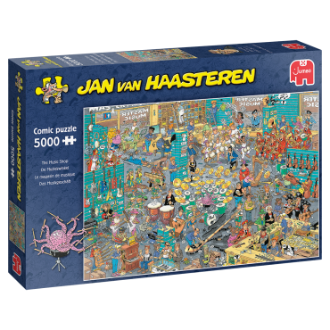 Jan van Haasteren De Muziekwinkel - Puzzel - 5000 stukjes