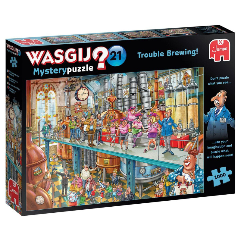 Wasgij Mystery Puzzel 21: Leven In De Brouwerij - Puzzel - 1000 Stukjes