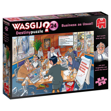 Wasgij Destiny 24: Business As Usual! - Puzzel - 1000 stukjes