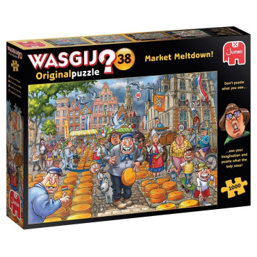 Wasgij Original 38: Kaasalarm - Puzzel - 1000 stukjes
