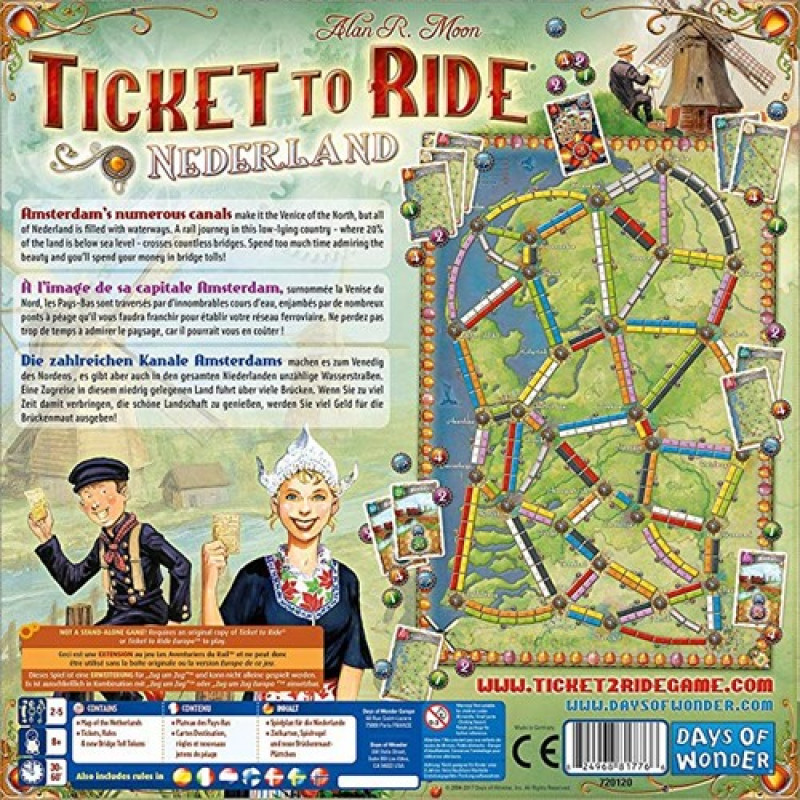 Ticket to Ride - Nederland - Uitbreiding